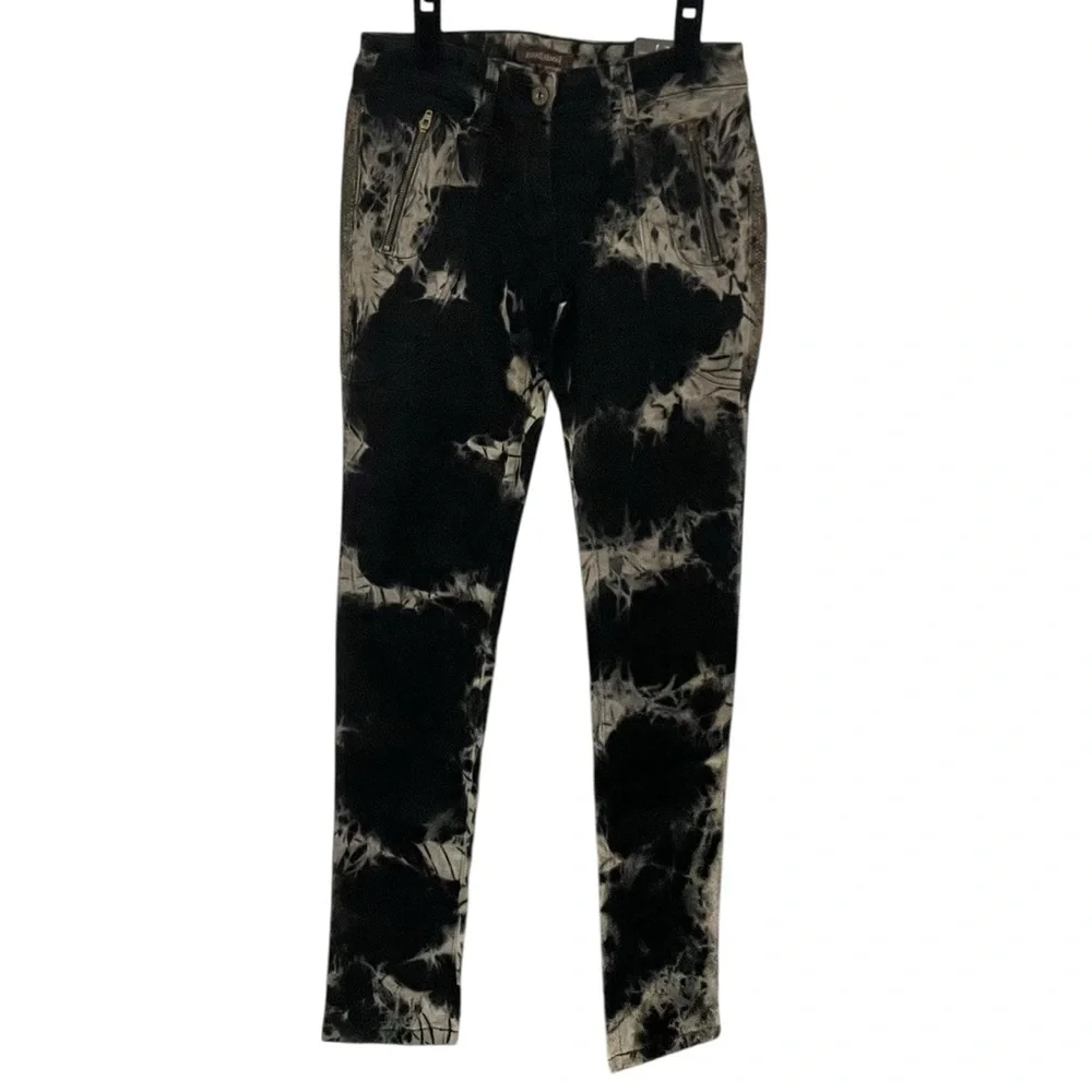 NWT James Jeans Trixie Polo Zip Skinny Jeans Tie-Dye Size 27